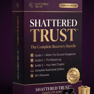 Shattered Trust - betrayal and infidelity recovery guide bundle cover